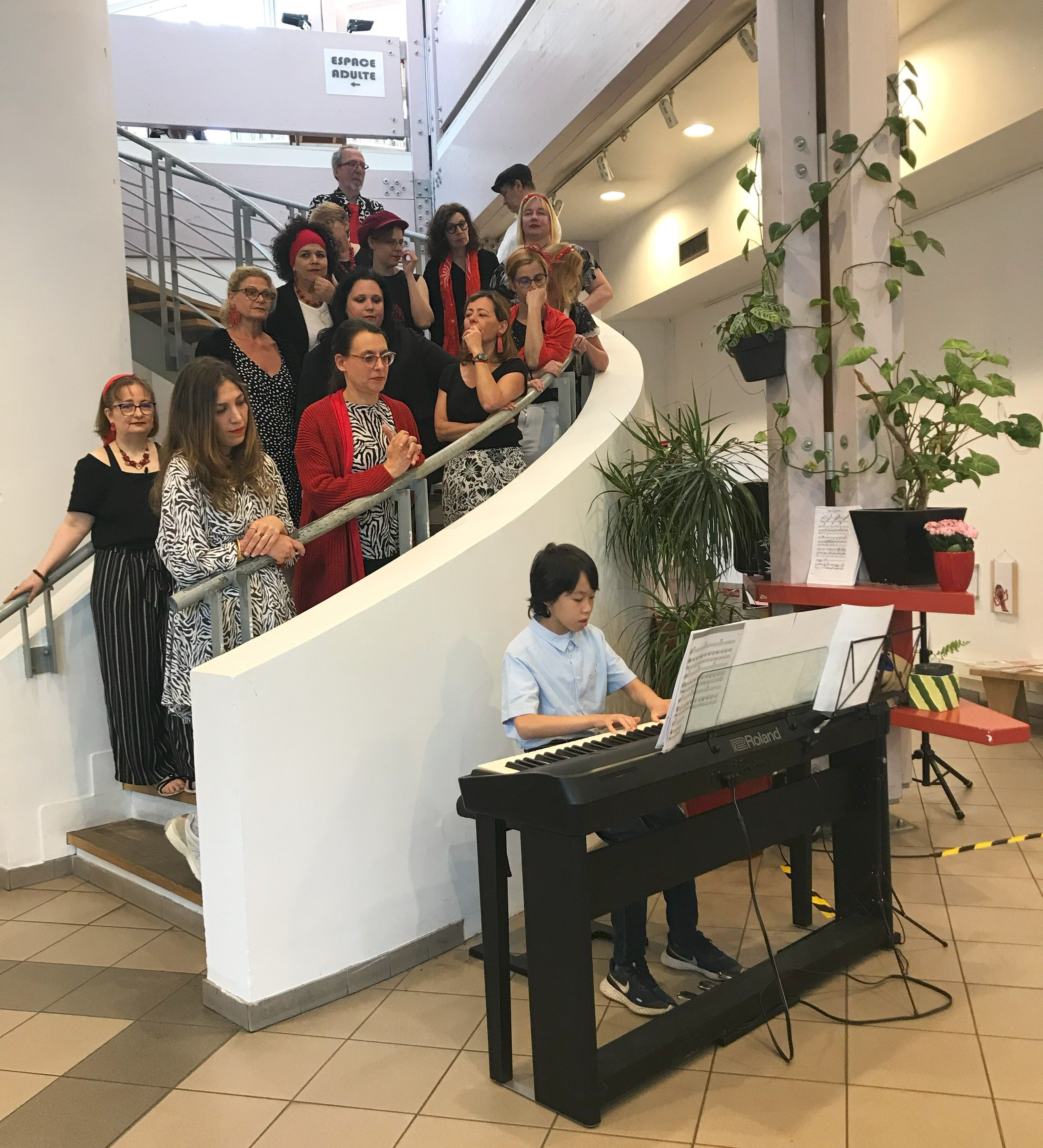 Scène ouverte des élèves du conservatoire à la médiathèque de Noisy-le-Sec