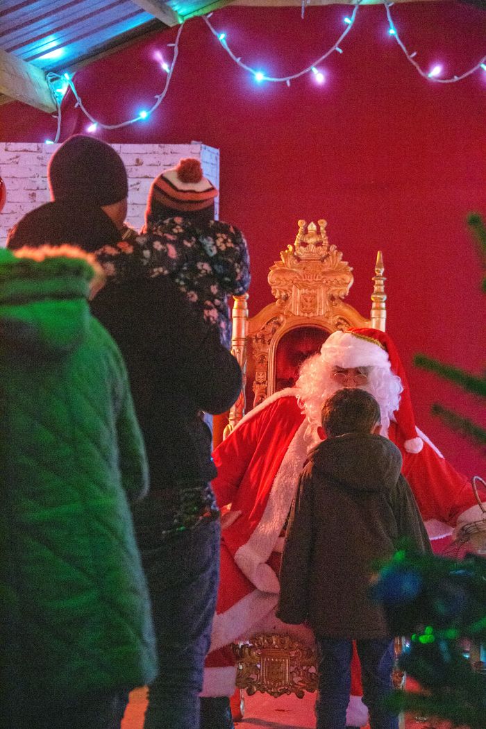 Les animations du marché de Noël / A la rencontre du Père-Noël
