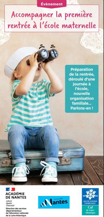 Accompagner la première rentrée à l'Ecole Maternelle des Plantes