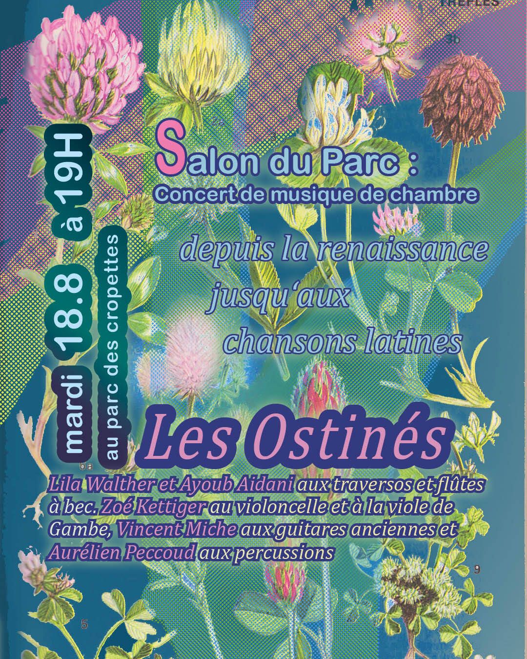 SALON D’ÉCOUTE avec Les Ostinés