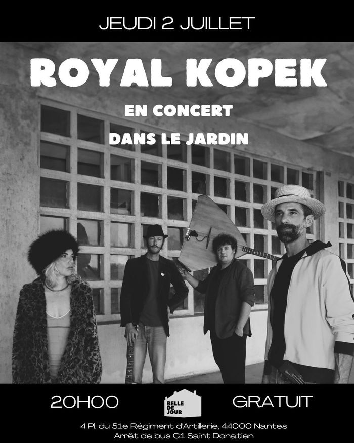 Royal Kopek - Live dans le jardin