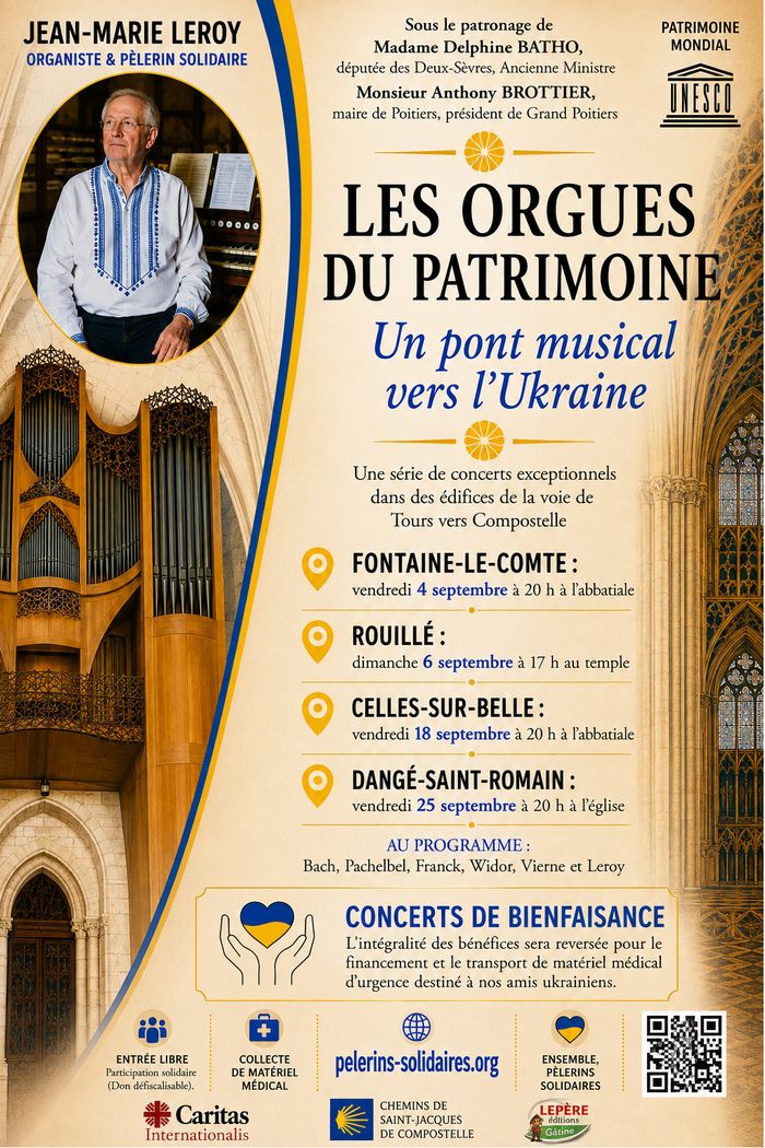 Récital d’orgue pour l’Ukraine
