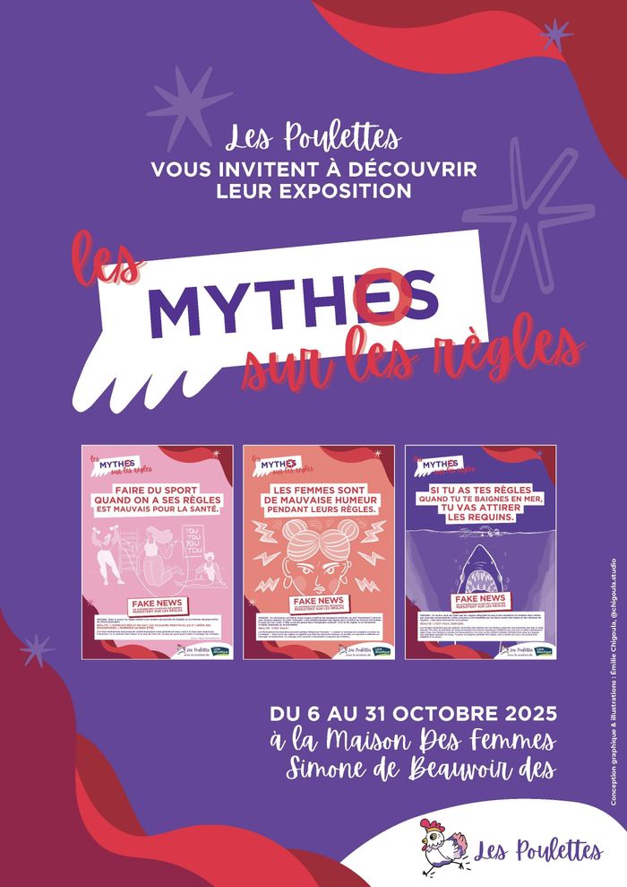Octobre Rose : Soirée d'échanges autour de l'exposition « Les Mythos des règles »