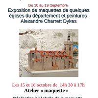 Atelier fabrication de maquette : églises des Pyrénées Orientales de l'époque romane à l'époque baroque