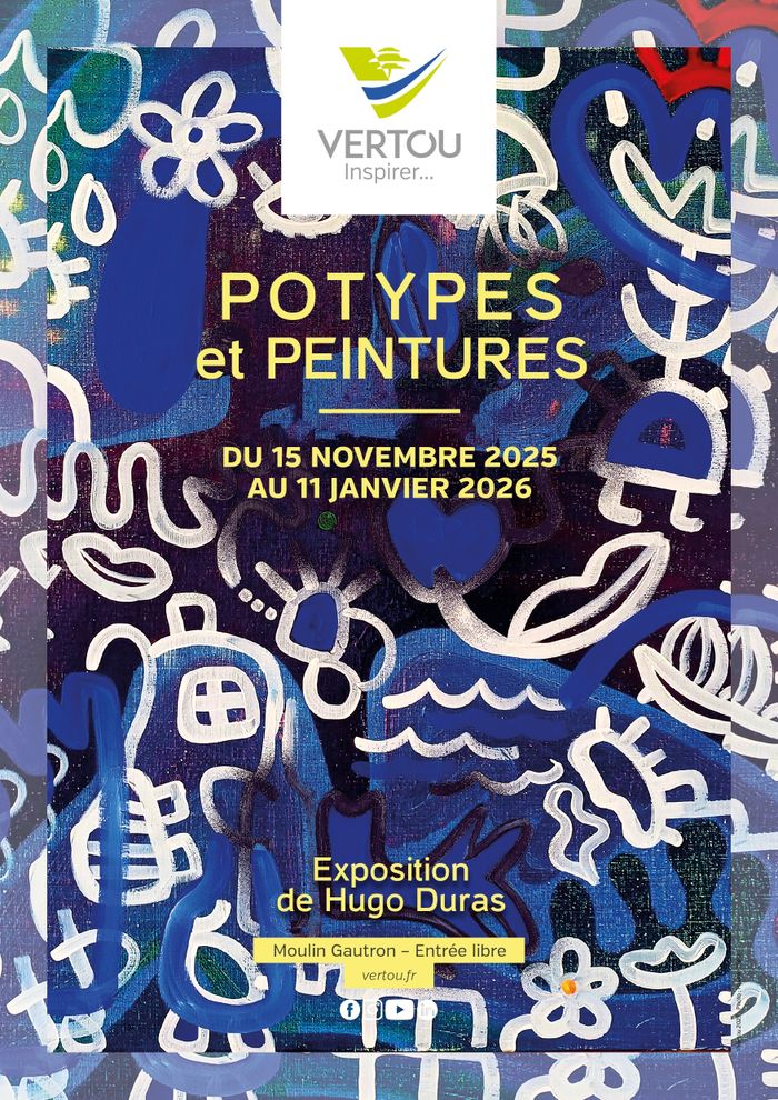 Exposition : Potypes et Peintures d'Hugo Duras