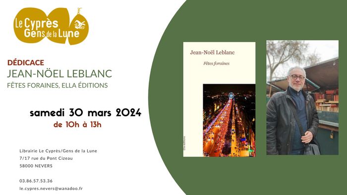 Dédicace de Jean-Noël Leblanc
