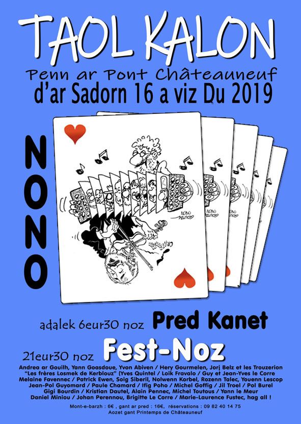 Taol Kalon pour Nono