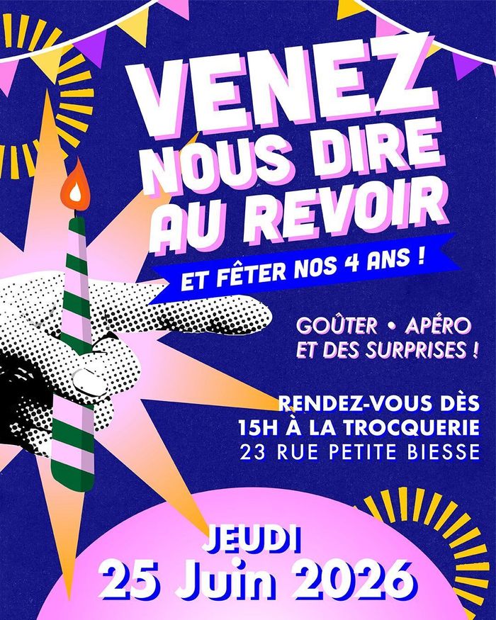 Un dernier au revoir à la Trocquerie