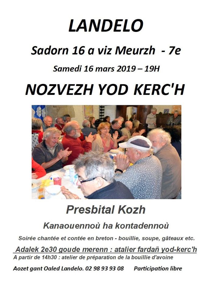 Soirée Yod-Kerc'h avec Oaled Landelo