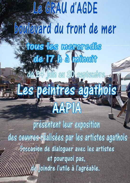 Exposition des peintres Agathois