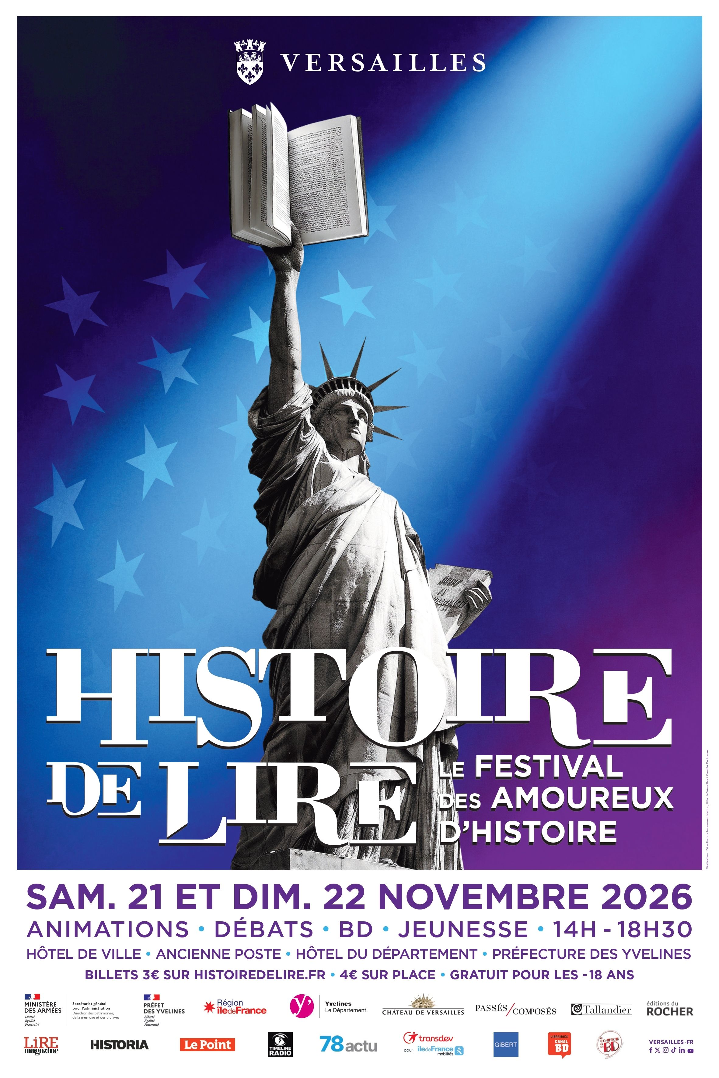 Salon du livre Histoire de Lire