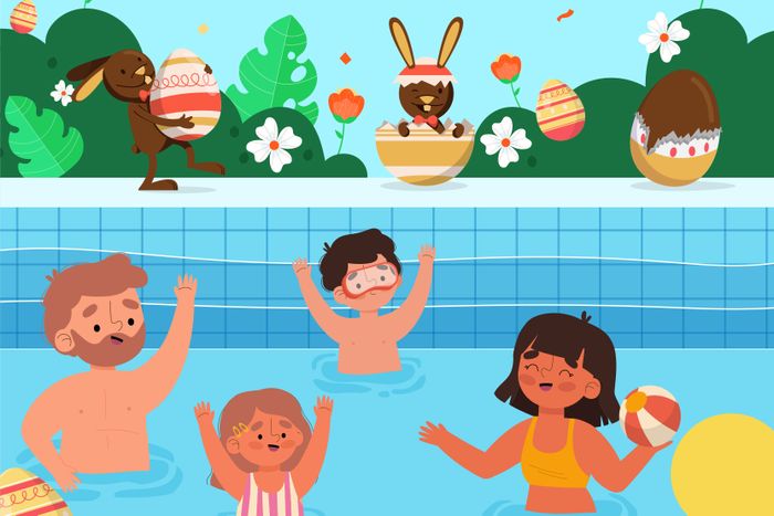 Fête du printemps à la piscine !