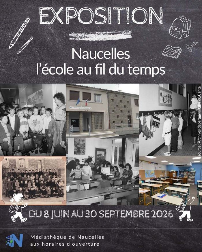 Exposition "Naucelles, l'école au fil du temps"
