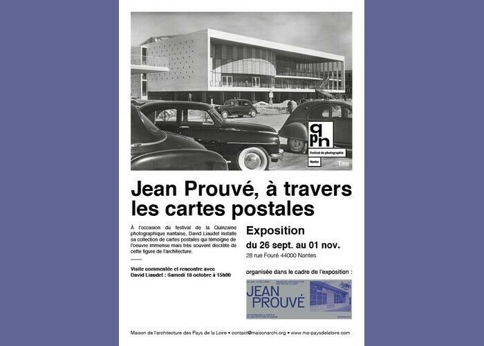 Jean Prouvé, à travers les cartes postales - Festival QPN