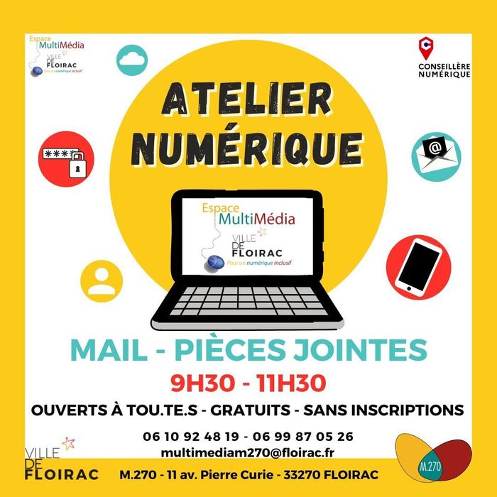 Atelier Numérique - Mails Pièces Jointes