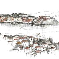 Atelier dessin de croquis d'architecture et paysage en extérieur