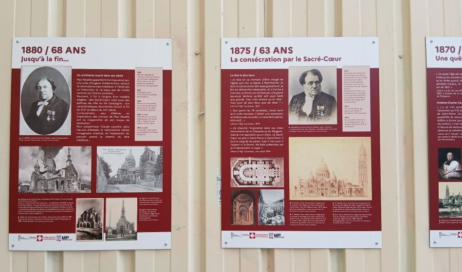 Exposition sur la vie et l’œuvre de l'architecte Paul Abadie fils