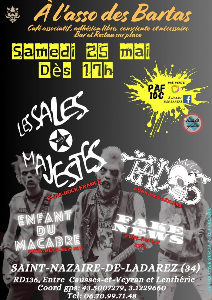 Phacoch'Fest : Concert en forêt 100% punk