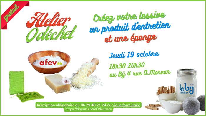 Atelier 0 déchet : produits d'entretien