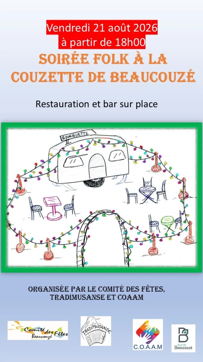 Affiche — Soirée Trad à la Couzette