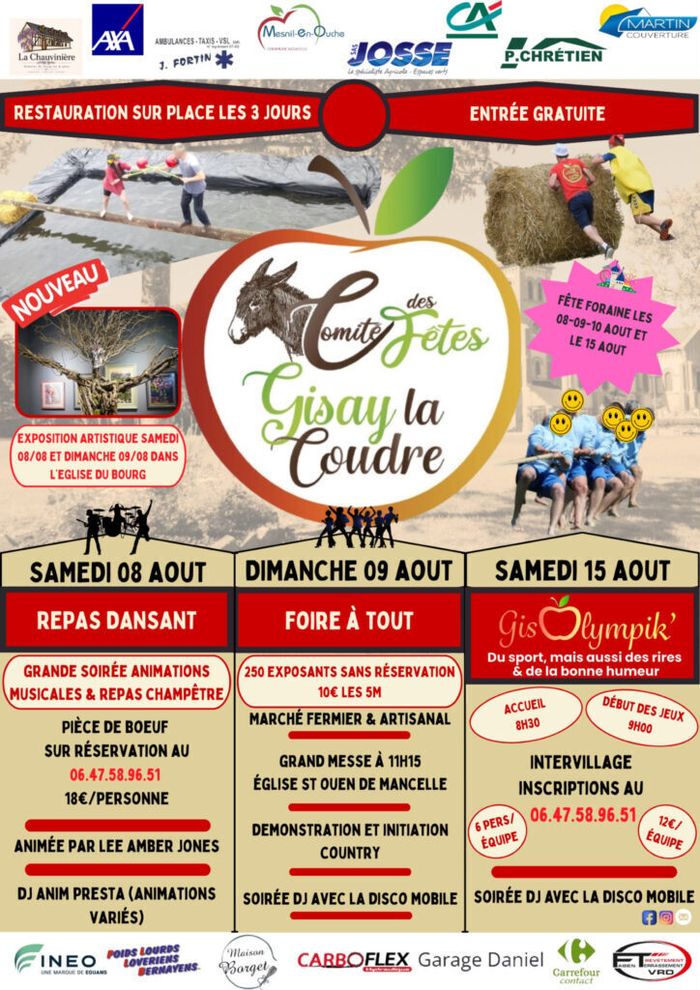 Fête de Gisay-la-Coudre