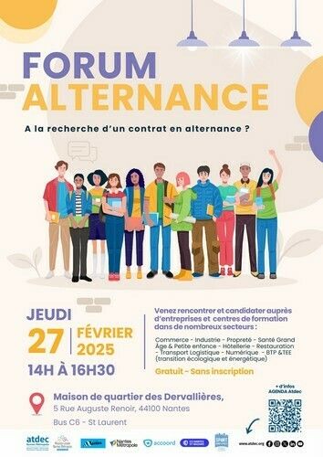 Forum alternance des Dervallières