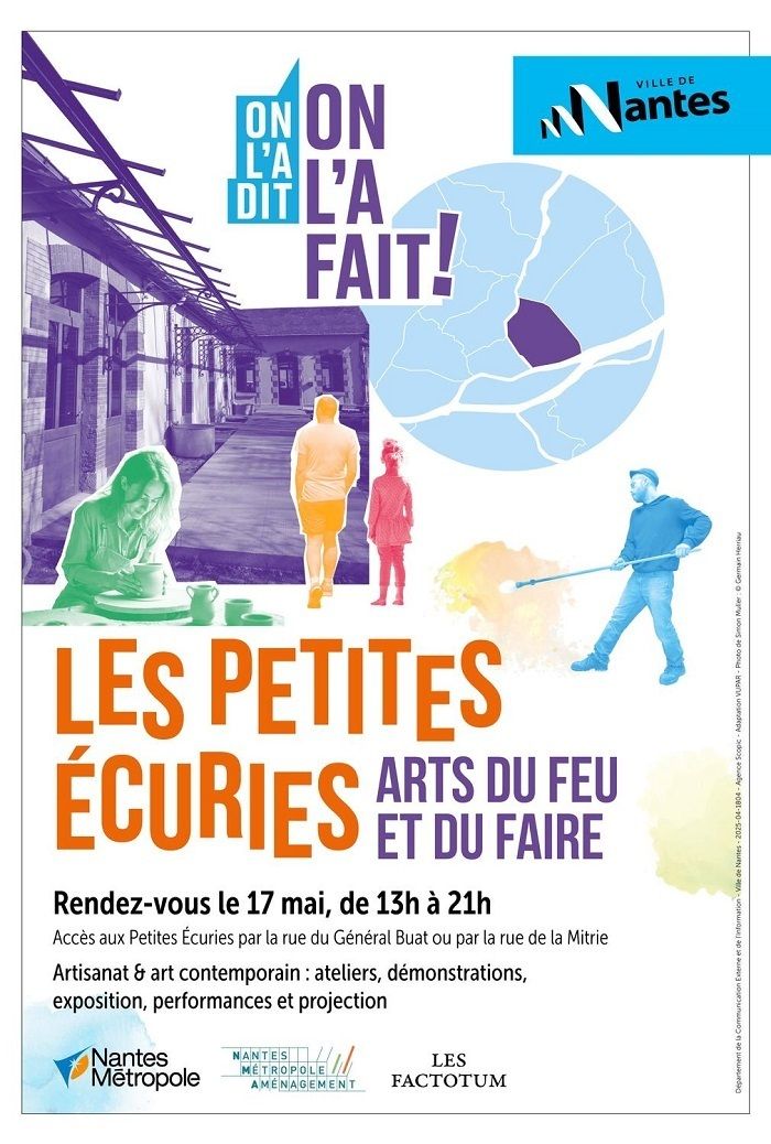 Inauguration des Petites Écuries – Arts du feu et du faire