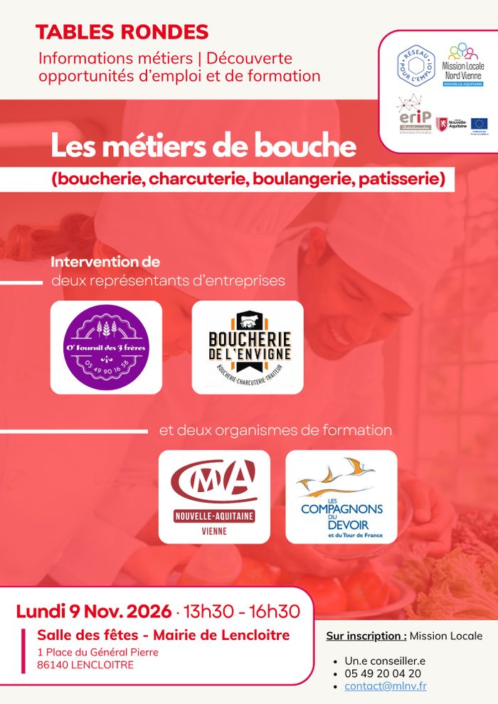 Informations métiers Découverte opportunités d'emploi et formation