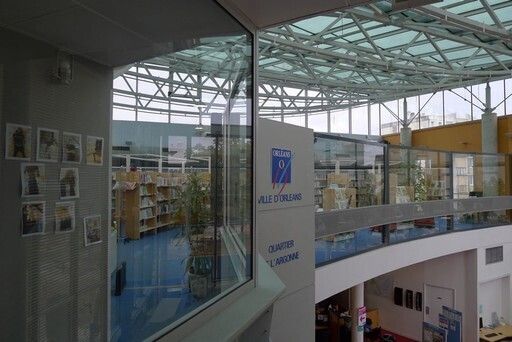 Visite de la médiathèque Argonne