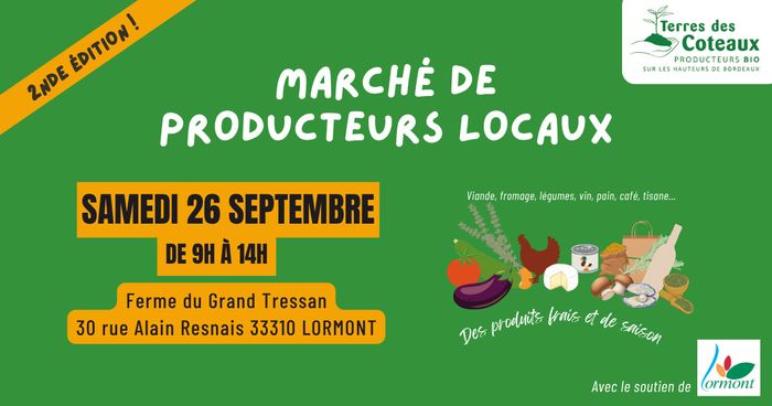Marché de producteurs locaux