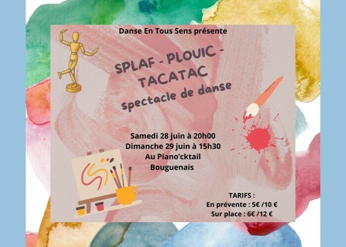 Splaf-Plouic-Tacatac - Danse par l'Association Danse En Tout Sens