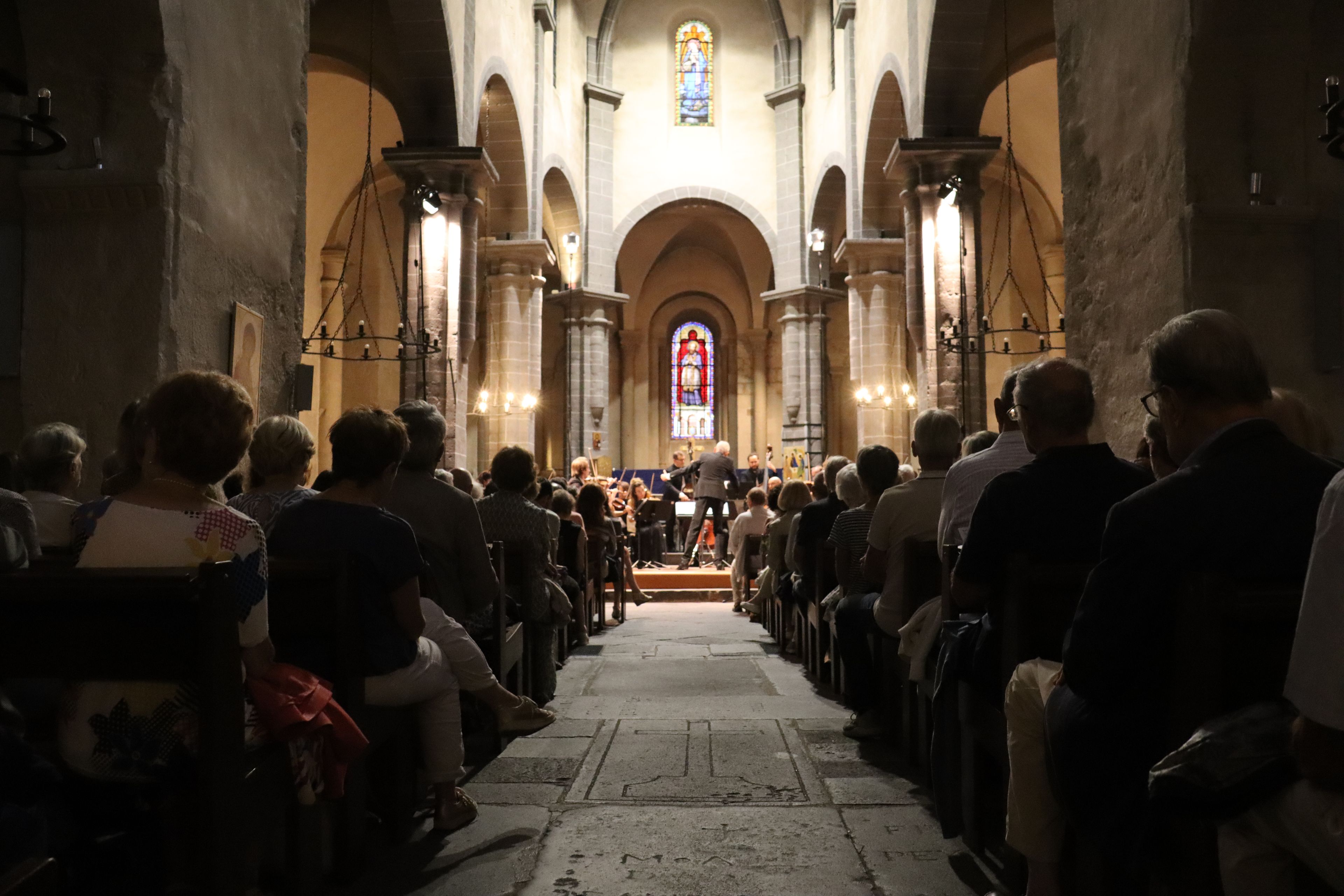 Concert de l'Orchestre National d'Auvergne dans l'église Notre-Dame de Chamalières