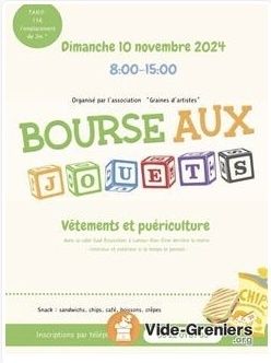 Bourse aux jouets vêtements et puériculture