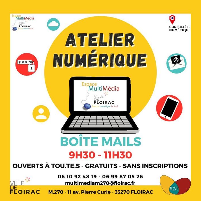 Atelier Numérique - Boîte Mails