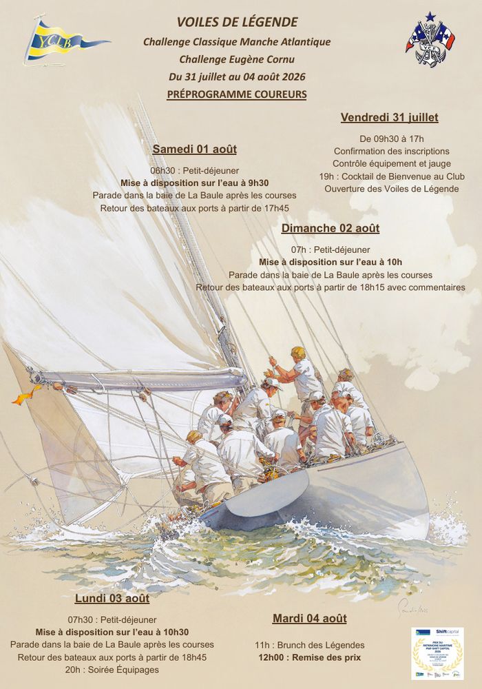 Voiles de Légende 2026