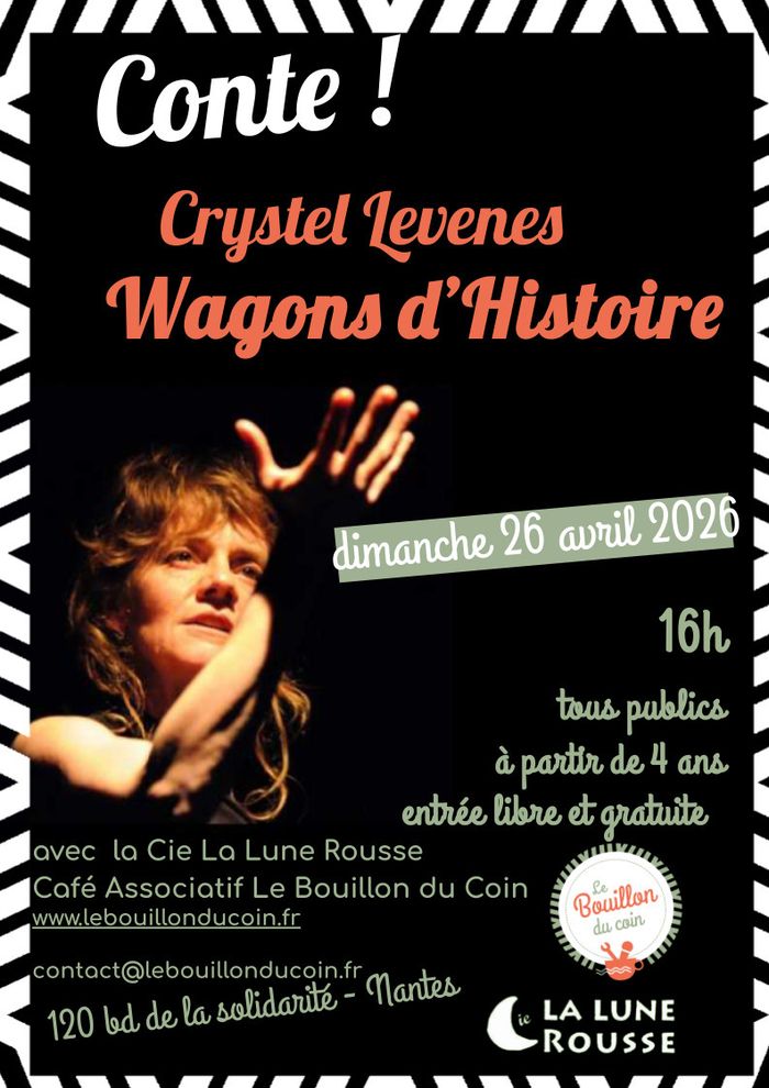 Contes - Wagon d'histoires - Crystel LEVENES