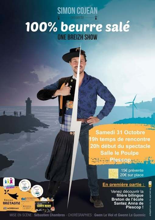 L’association Divaskell Plescop organise le samedi 31 octobre à la salle Le Poulpe une soirée autour de la langue et de la culture bretonnes.
