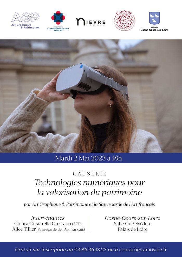 causerie sur les technologies numériques pour la valorisation du patrimoine