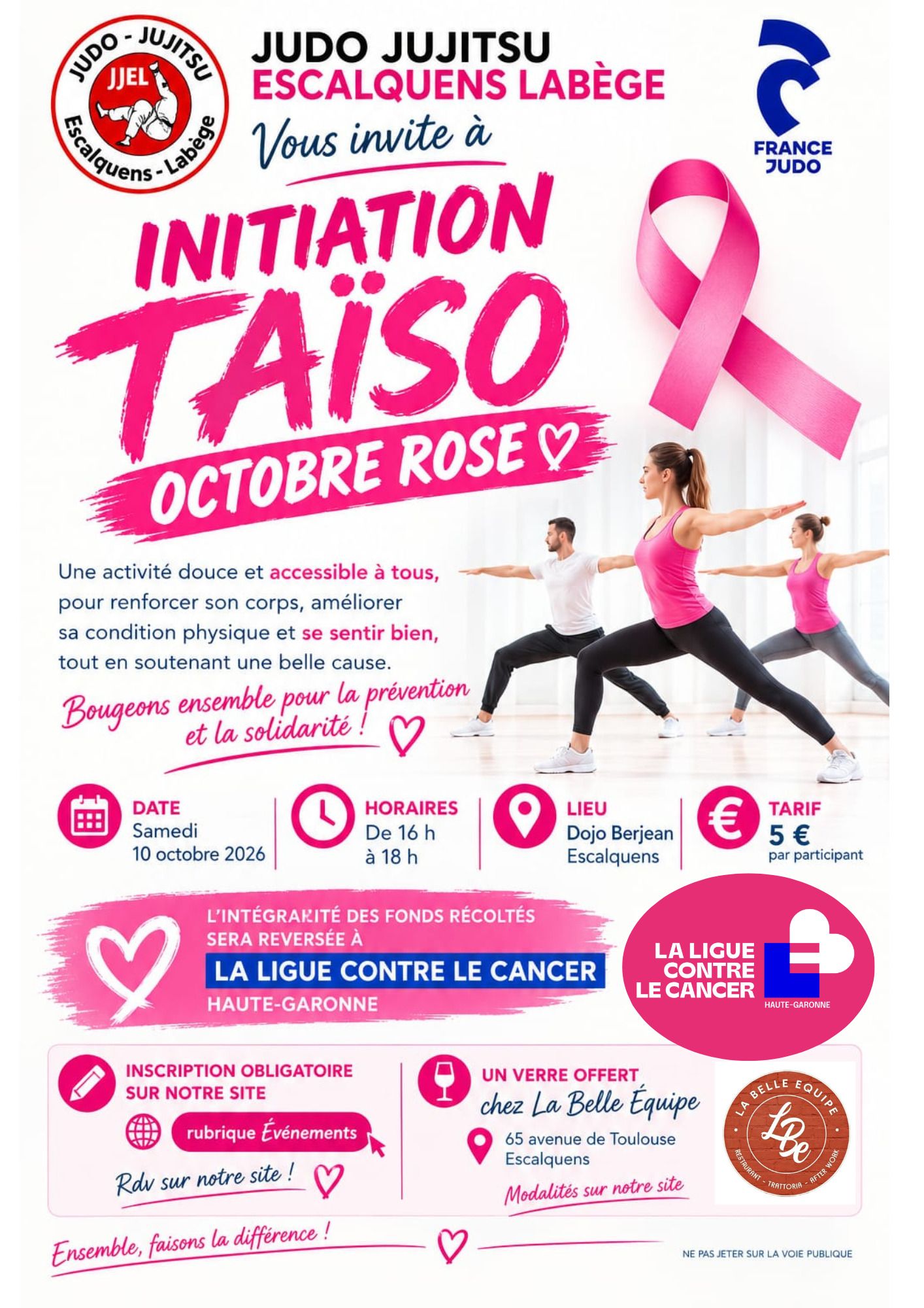🌸 OCTOBRE ROSE – BOUGEONS ENSEMBLE POUR UNE BELLE CAUSE ! 🌸