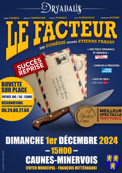 Pièce de théâtre "Le facteur"
