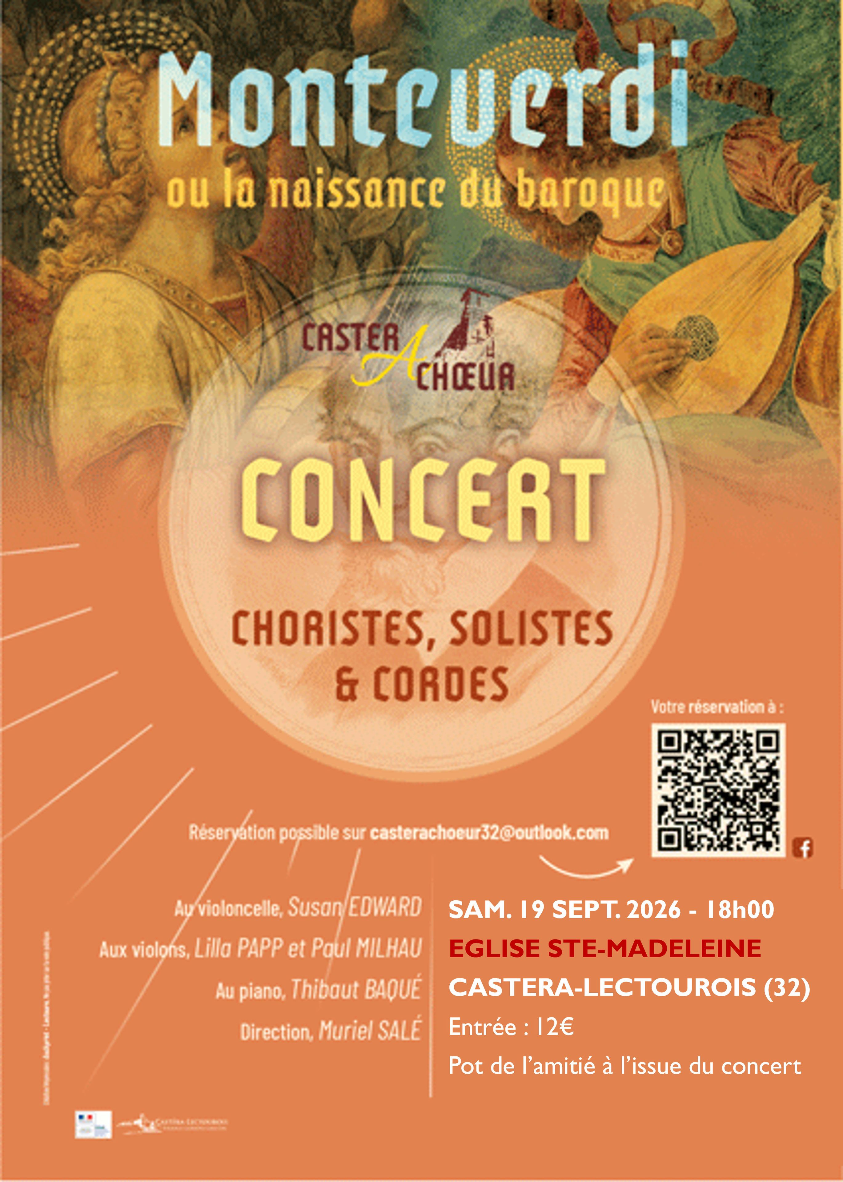 Concert à l'église Sainte-Madeleine