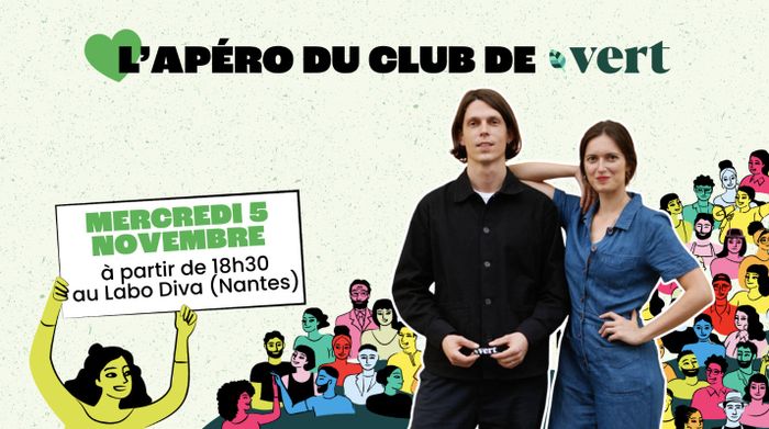 Apéro du club de Vert au Labo Diva
