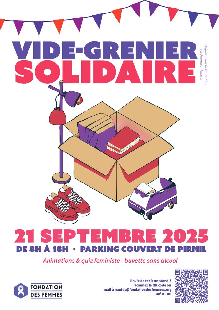 Vide-Grenier Solidaire de la Fondation des Femmes