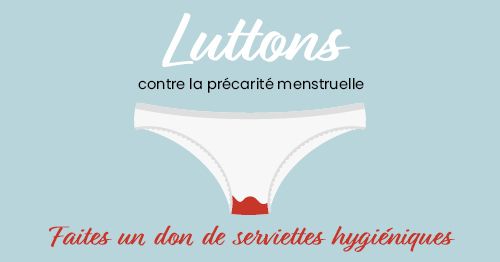 Collecte de protections menstruelles
