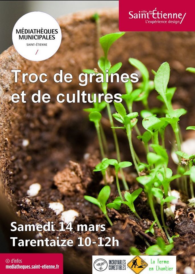 (troc-échange-découverte) Troc de graines et de cultures