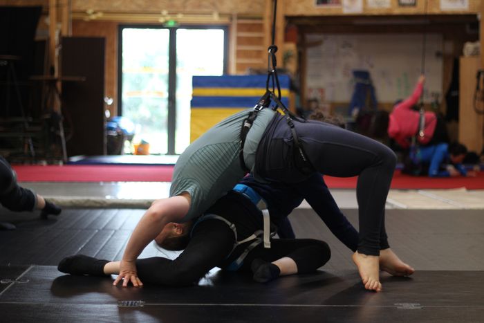 Stage danse contact et voltige au Chapidock