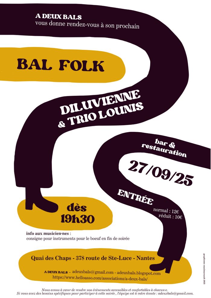 Bal Folk - Diluvienne & trio Lounis