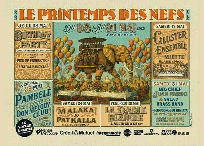 Malaka + Pat Kalla & le super mojo - Le Printemps des Nefs