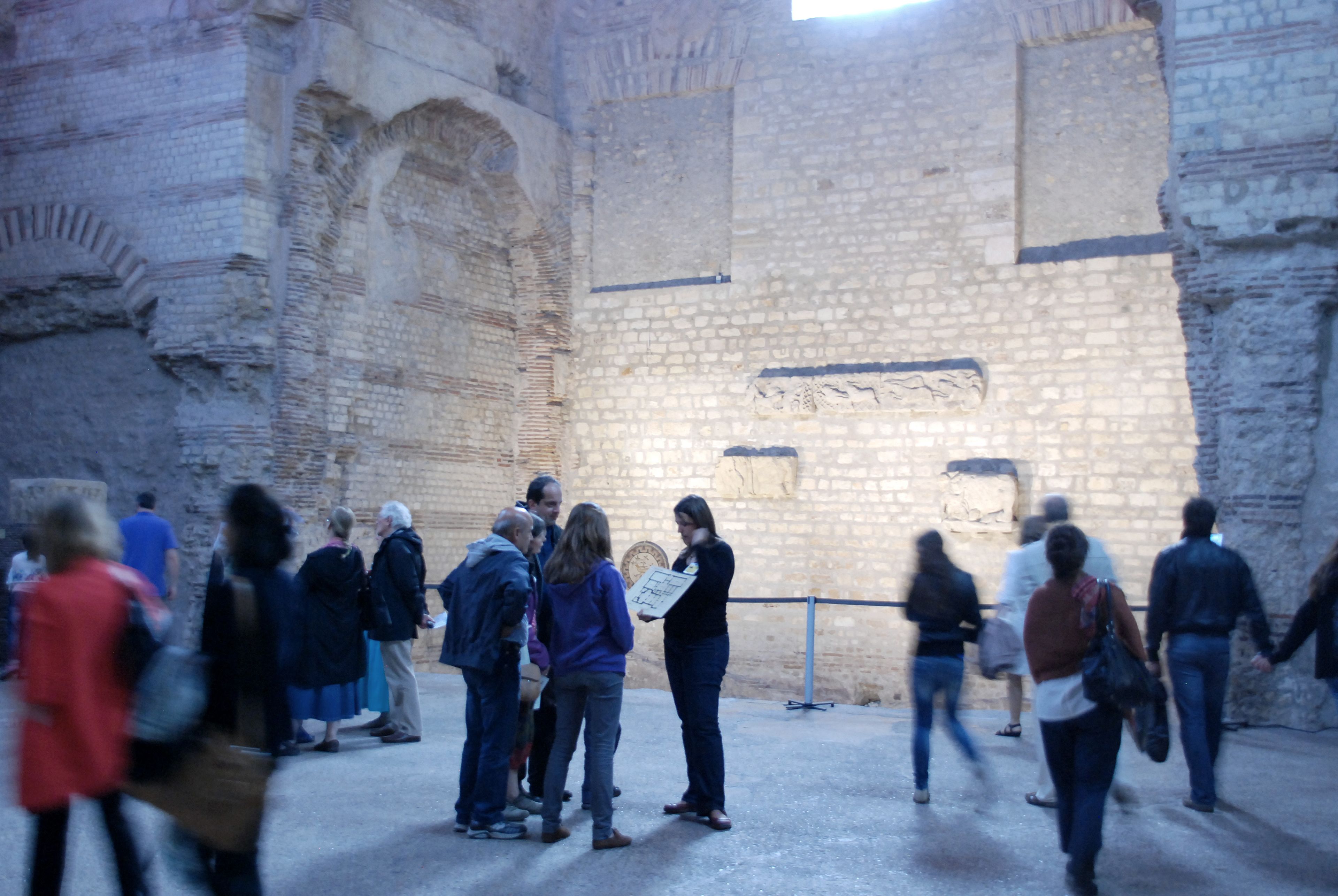 Les thermes des gallo-romains à Lutèce