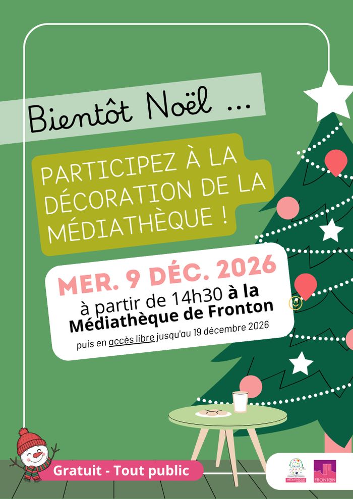 Décorez votre médiathèque !